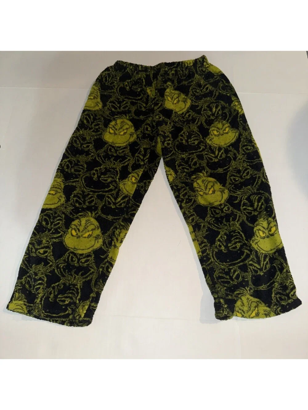 Green And Black Grinch Fleece Pants